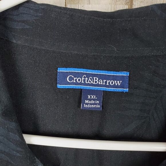 Croft and Barrow Hawaiian Button Down Shirt Size XXL - Picture 3 of 9